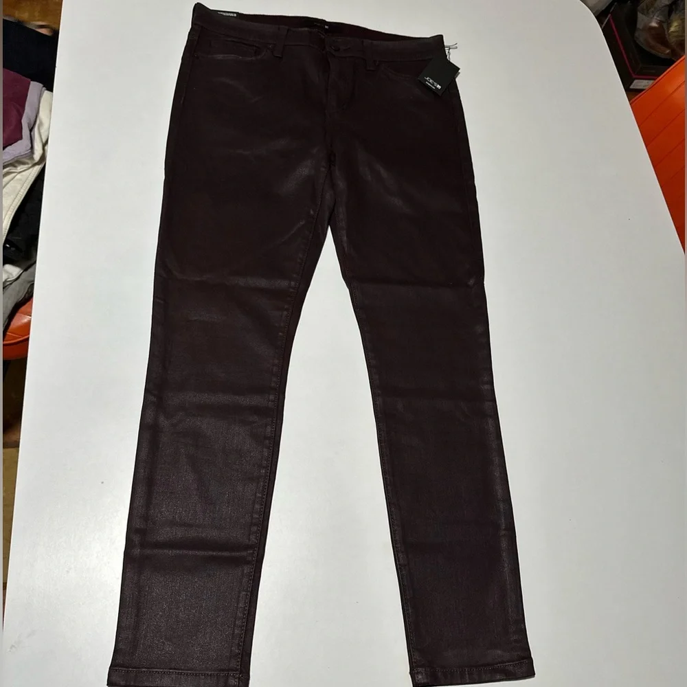 Joe’s Skinny Ankle Stretch Jeans Eggplant SZ 30 - Picture 1 of 4